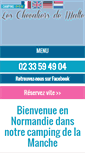Mobile Screenshot of camping-deschevaliers.com